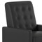 Flash Furniture Ezra Mid-Century Modern LeatherSoft Upholstered Button Tufted Pushback Recliner in Black SG-SX-80415N-BK-GG - alternate 3